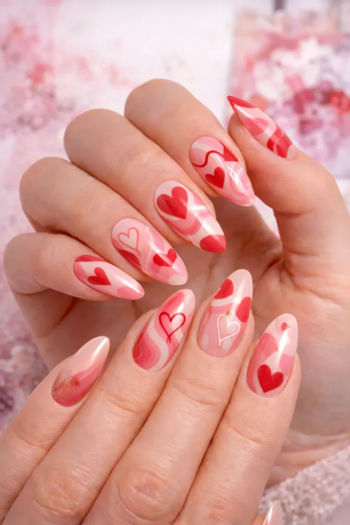 Valentine’s Day Nails