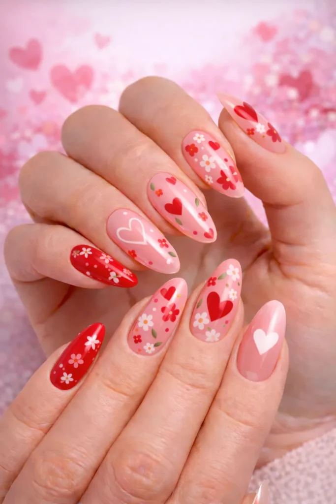 Valentine’s Day Nails