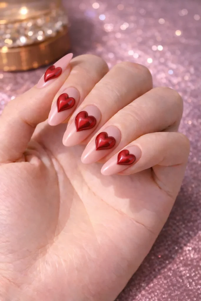Valentine’s Day Nails