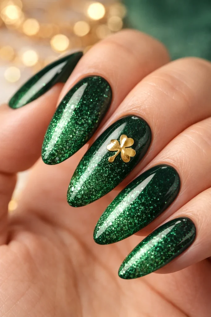 St. Patrick's Day Nail