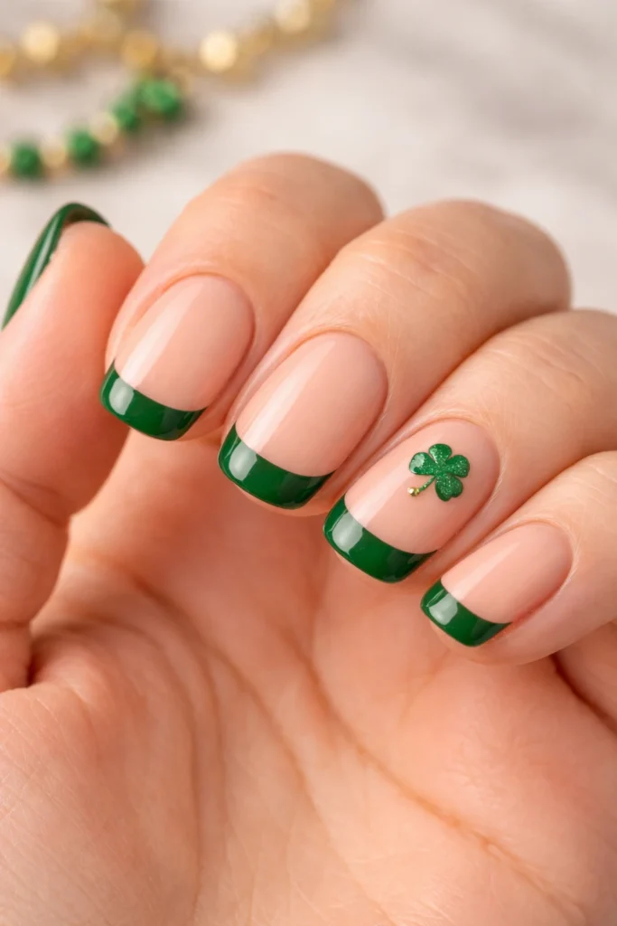 St. Patrick's Day Nail