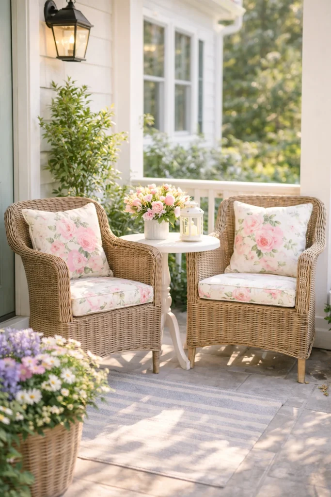 Spring Porch Decor