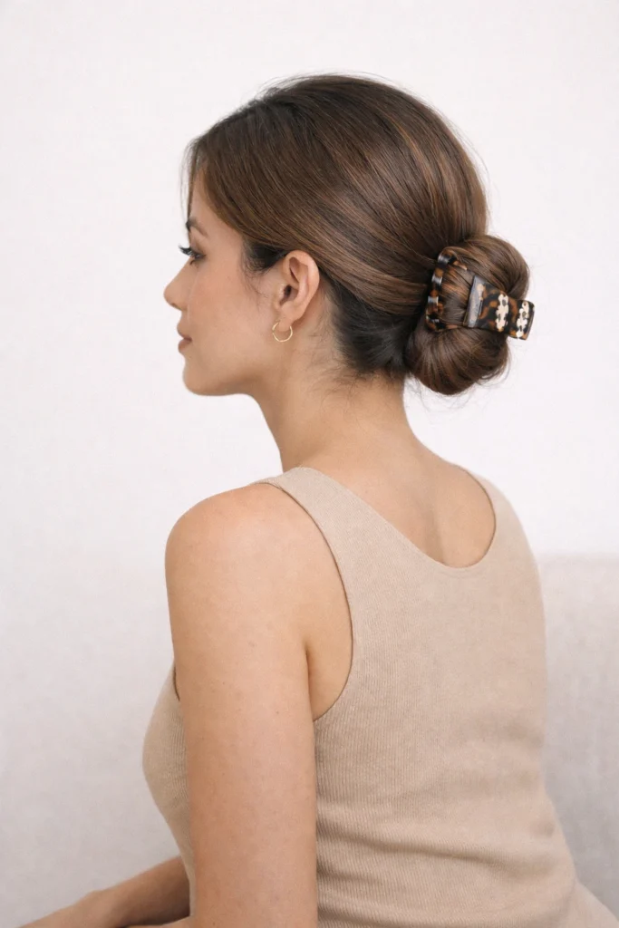 Claw Clip Hairstyle