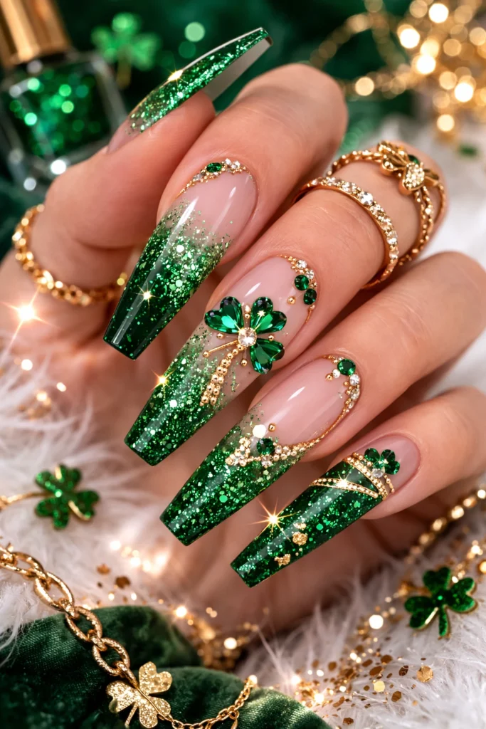 St. Patrick's Day Nail