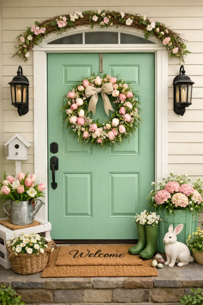 Spring Porch Decor