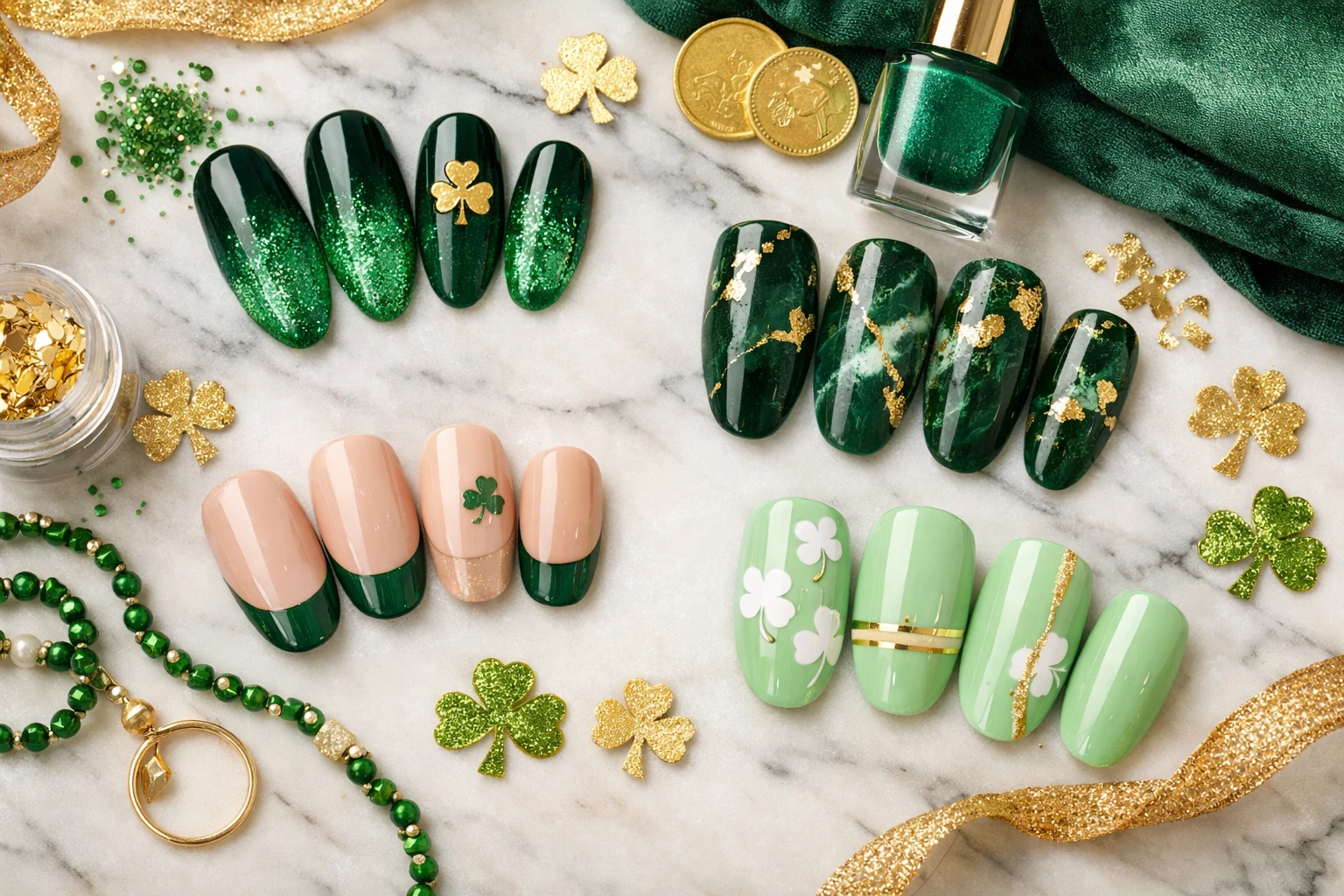 St. Patrick's Day Nail