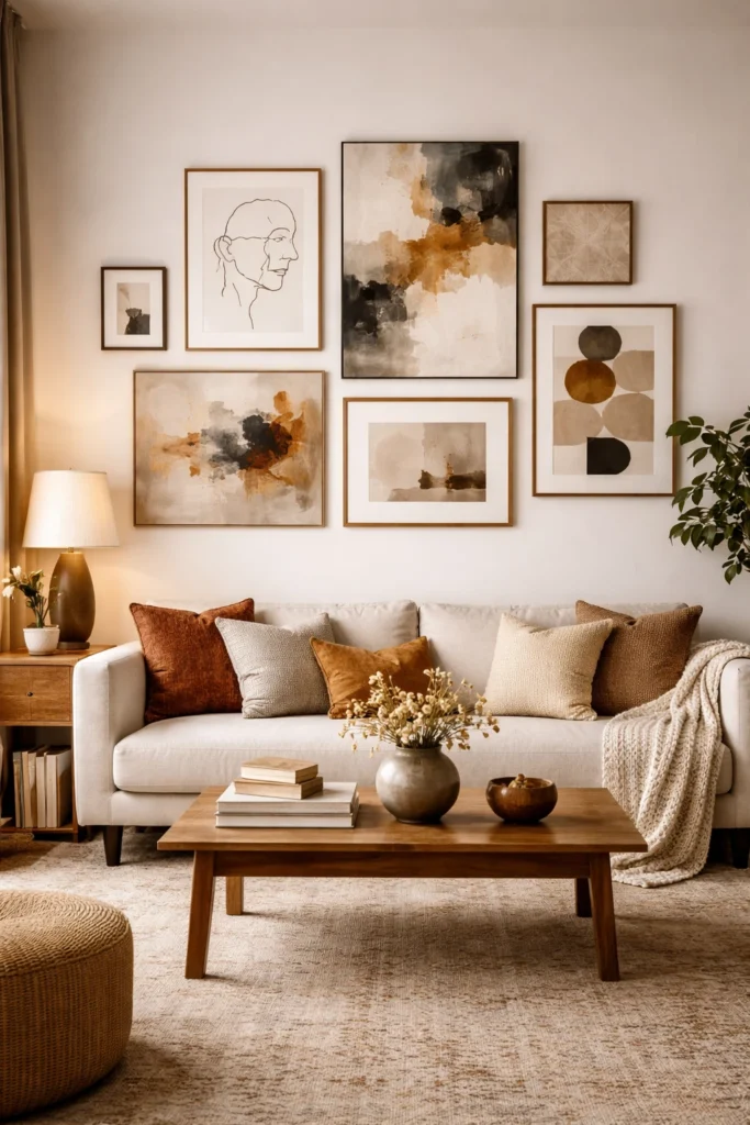 Unique Gallery Wall