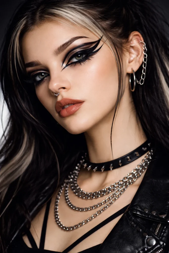 Alt Baddie Makeup