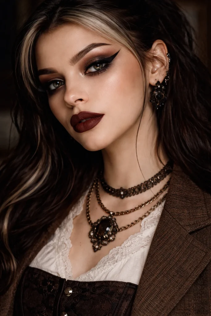 Alt Baddie Makeup