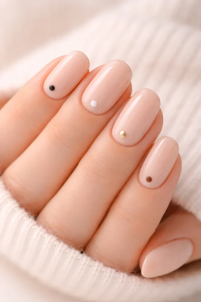Polka Dot Nails