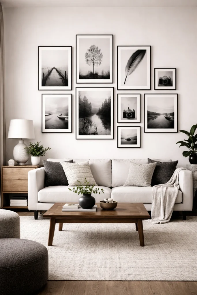 Unique Gallery Wall