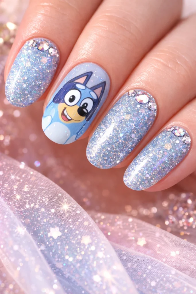 Bluey Nails Trends