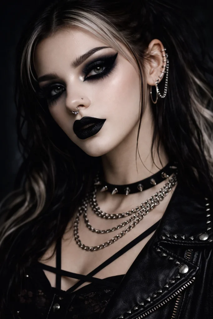 Alt Baddie Makeup