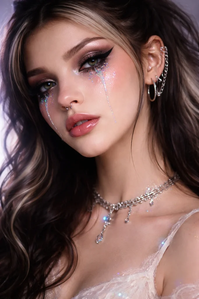 Alt Baddie Makeup