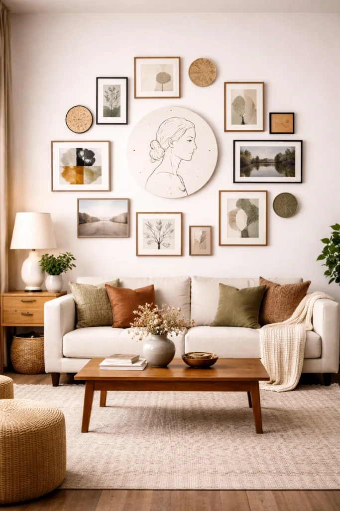 Unique Gallery Wall