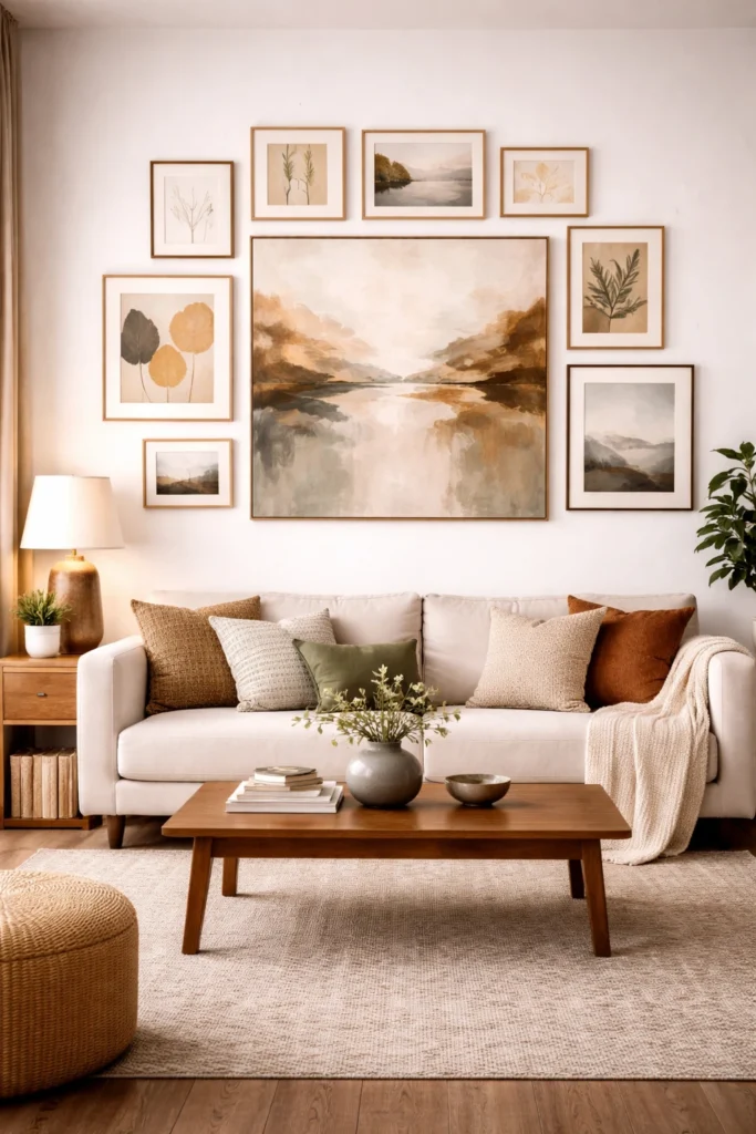 Unique Gallery Wall