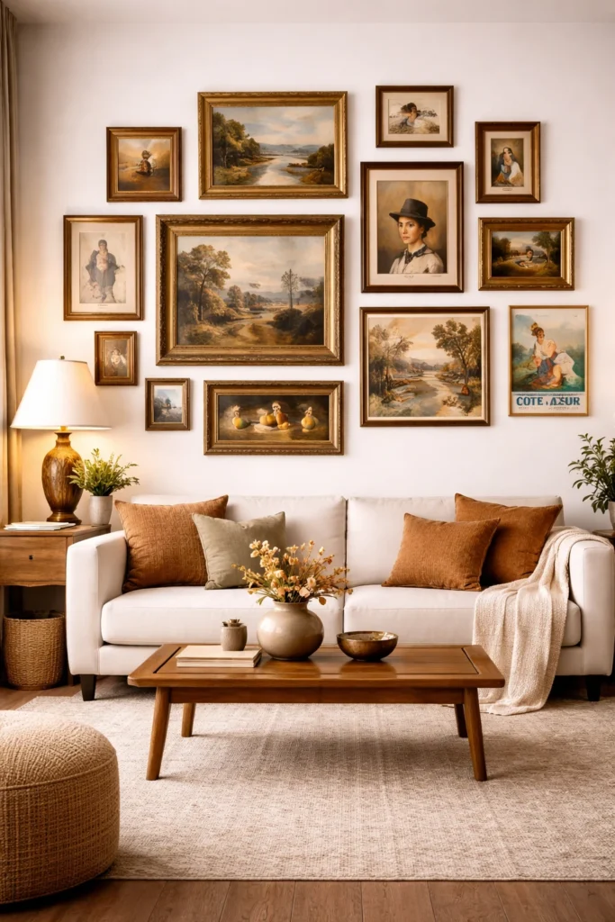 Unique Gallery Wall