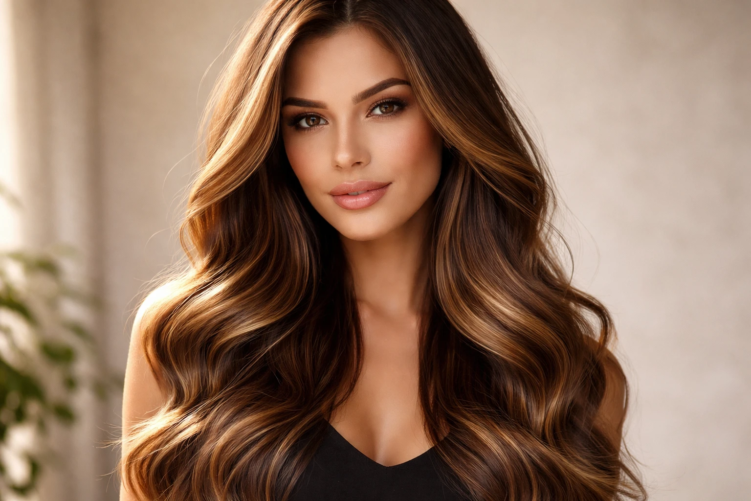 Caramel Balayage Brunette