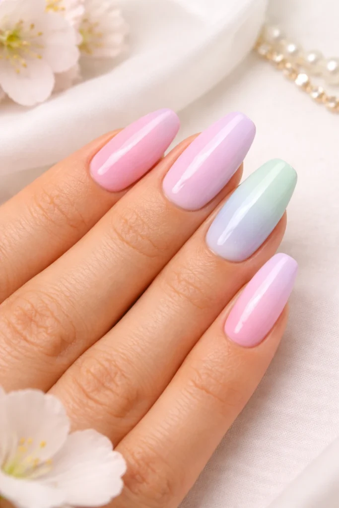 Spring Acrylic Nails