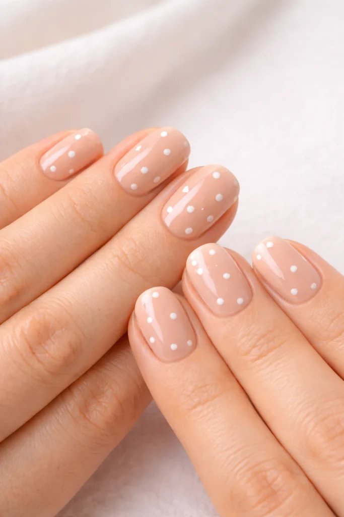 Polka Dot Nail Designs