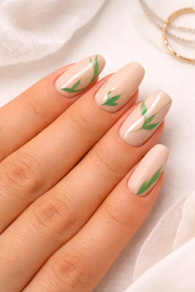 Spring Acrylic Nails