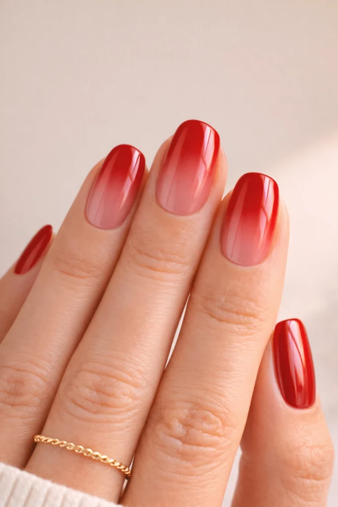 Spring Nails Red