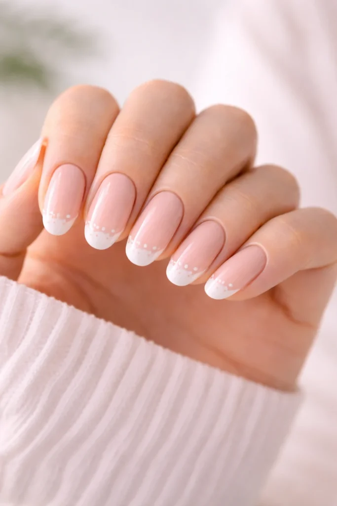 Cute Polka Dot Nails