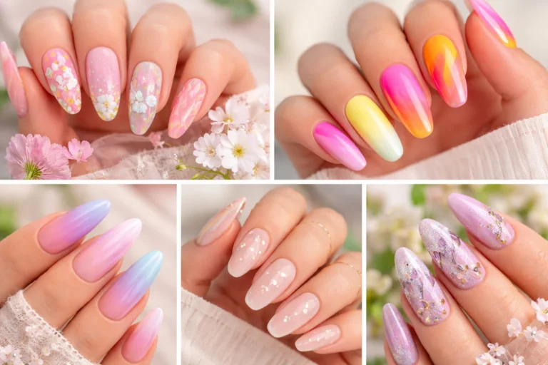 Spring Acrylic Nails