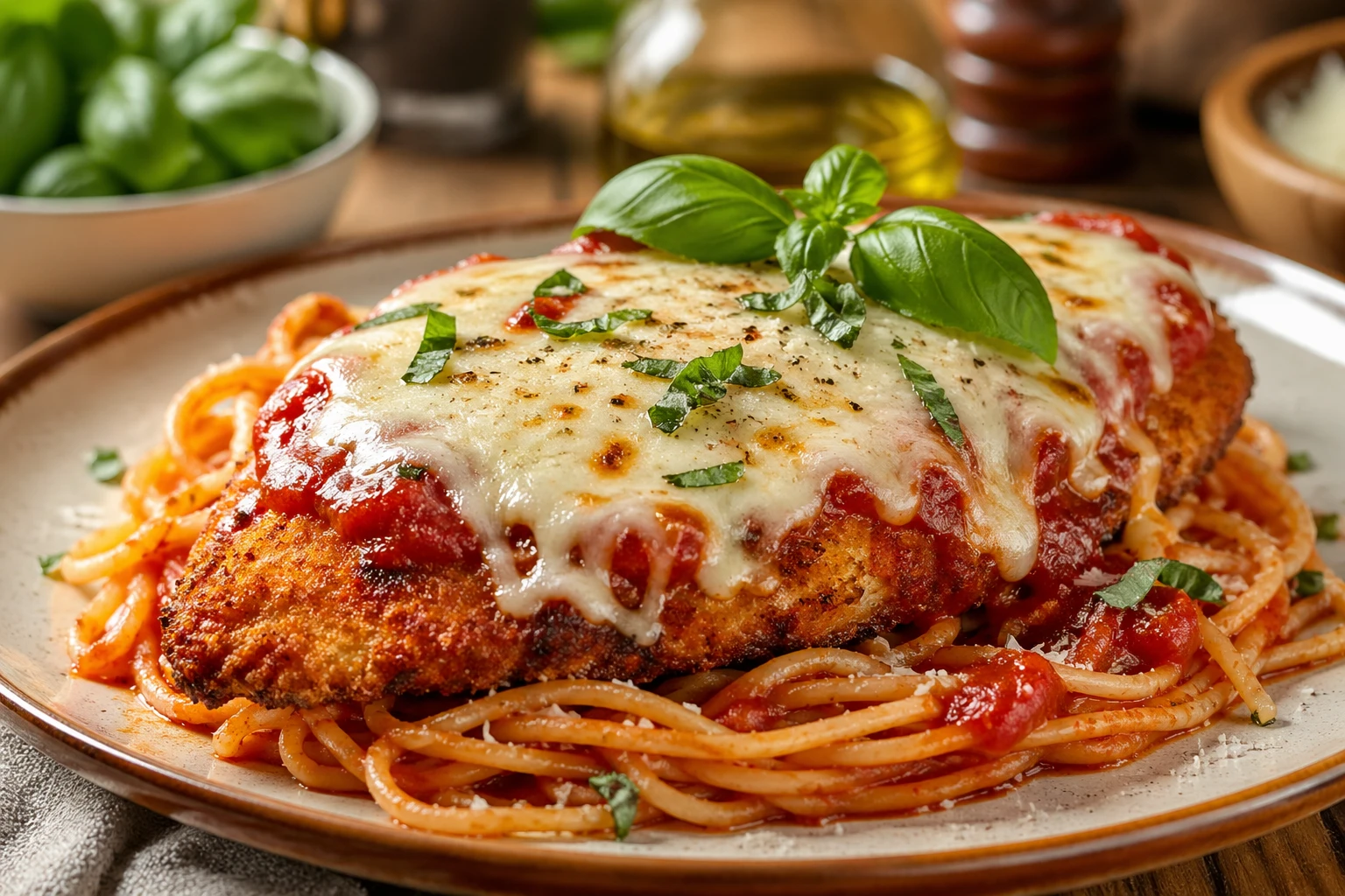 Baked Chicken Parmesan