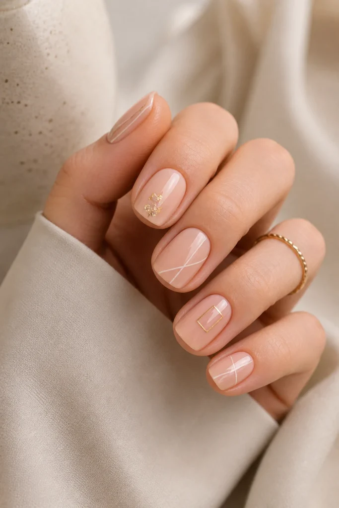 Chic Short Nails