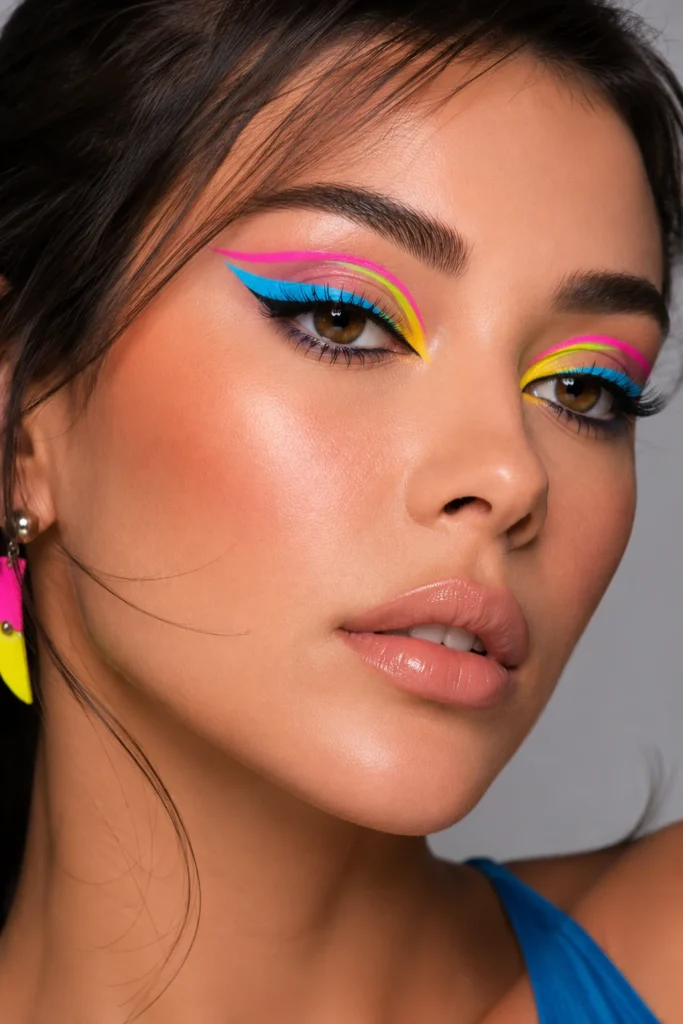 Colorful Eye Makeup