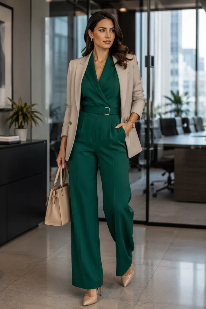 Green Jumpsuit