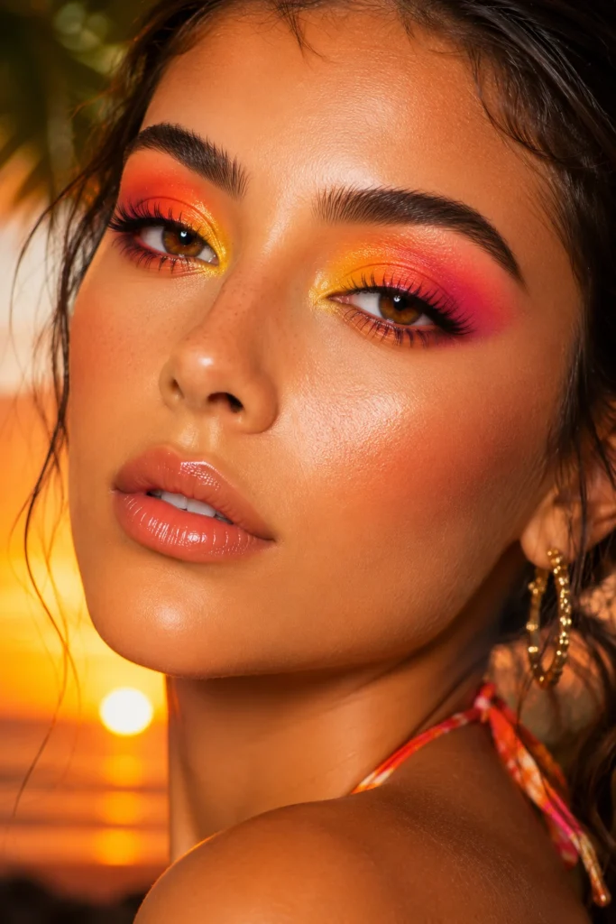 Colorful Eye Makeup