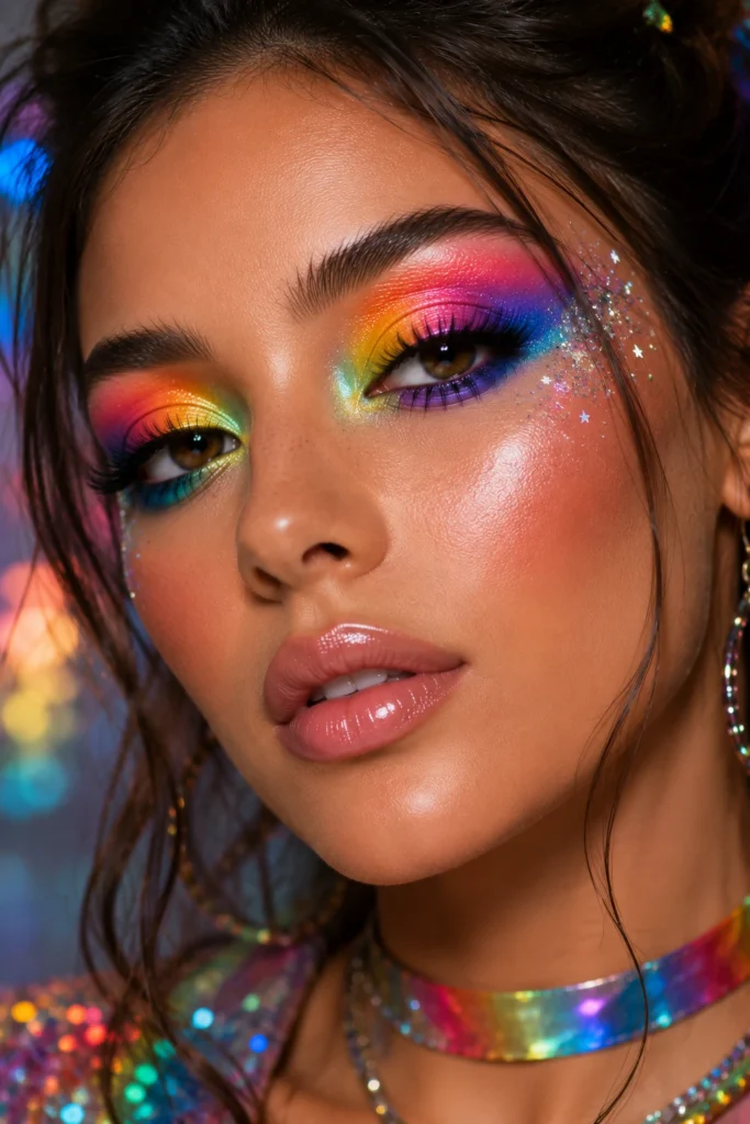 Colorful Eye Makeup