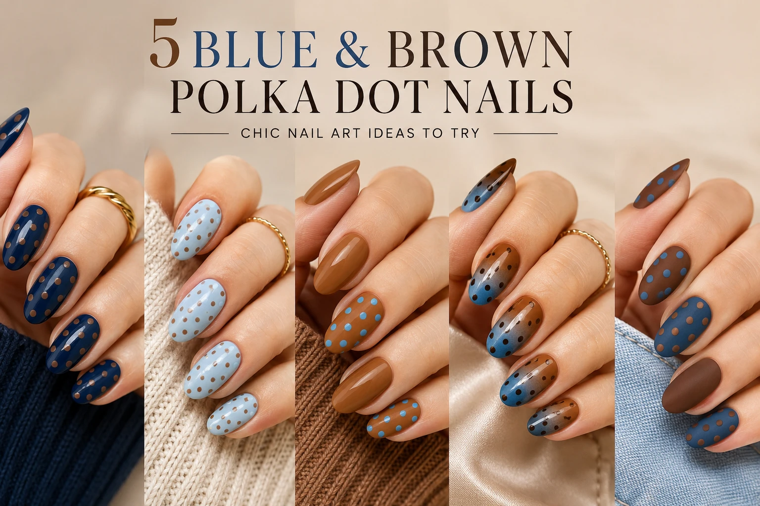 Polka Dot Nails