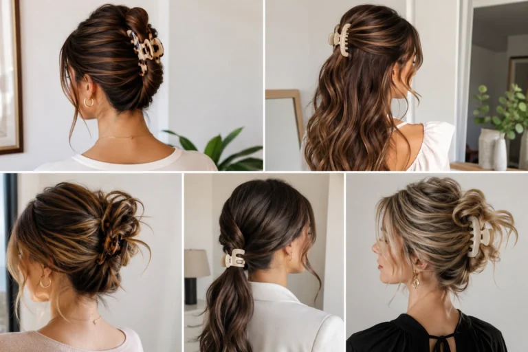 Claw Clip Hairstyles