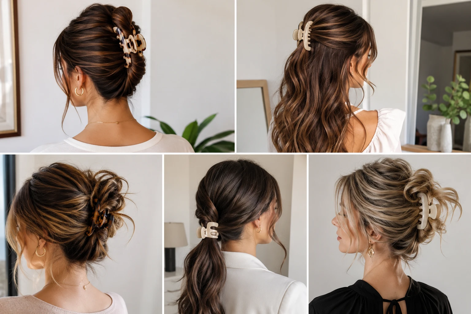 Claw Clip Hairstyles