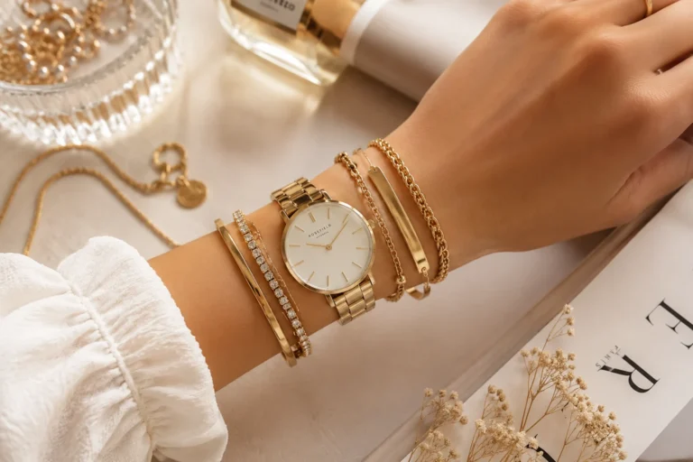 Watch and Bracelet Stack
