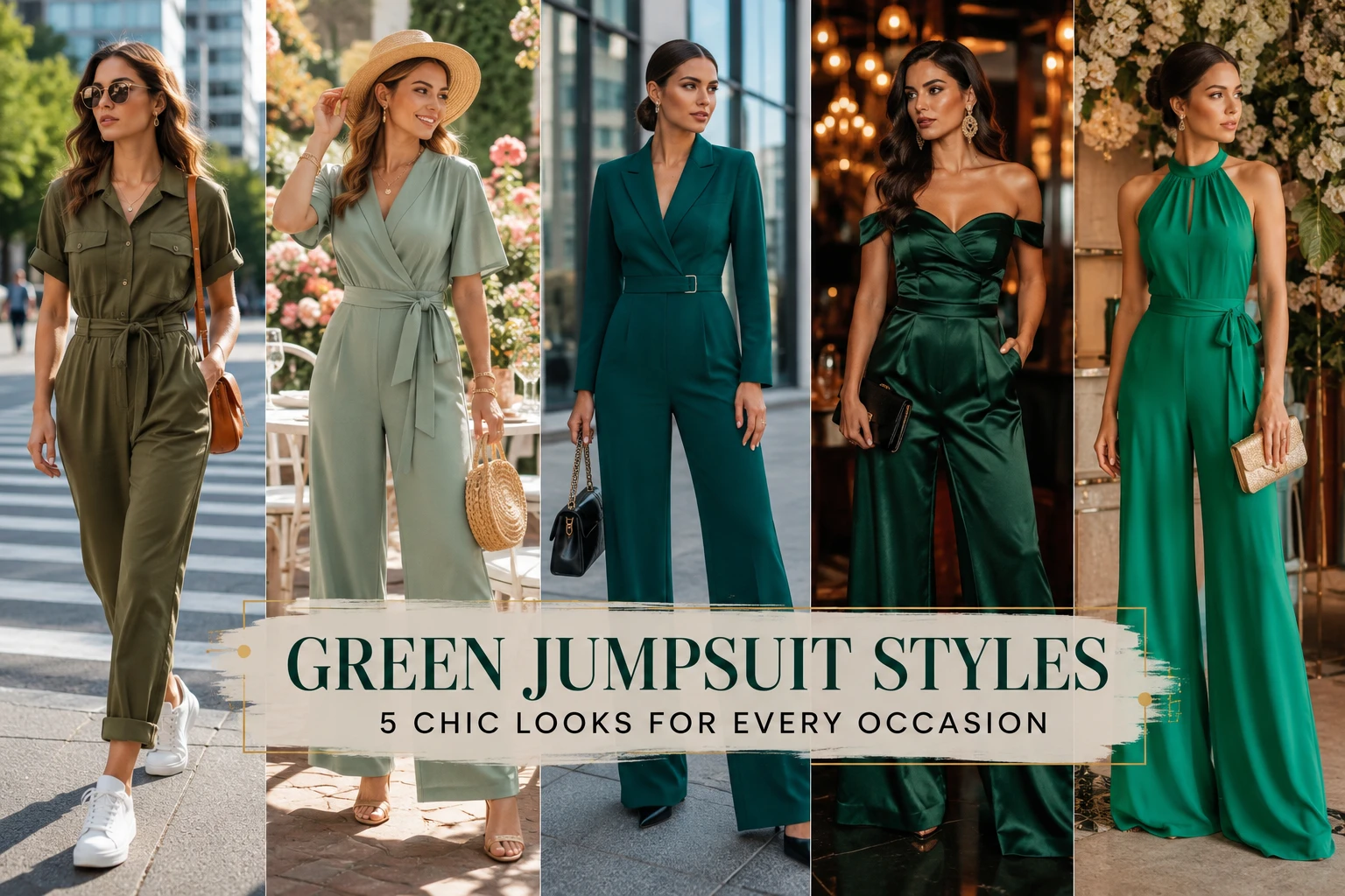 Green Jumpsuit