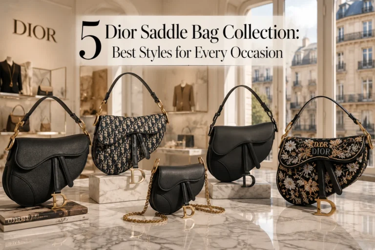 Dior Saddle Bag