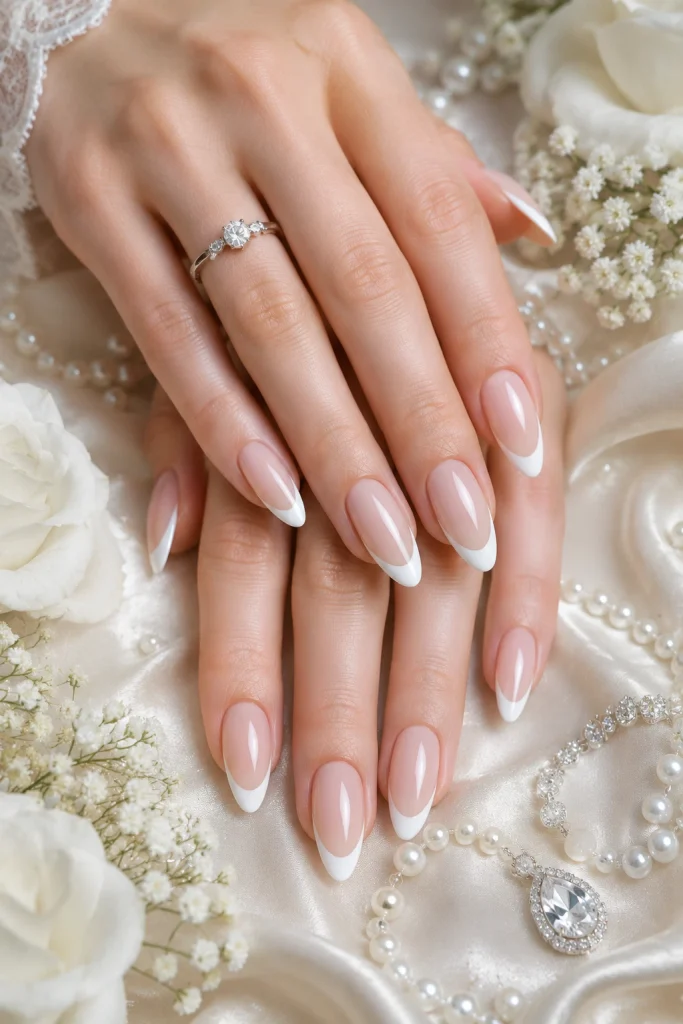 Nude Almond Nail