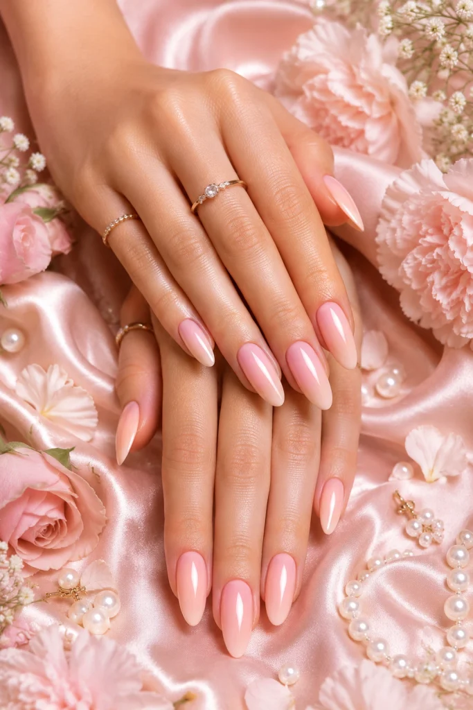 Nude Almond Nail
